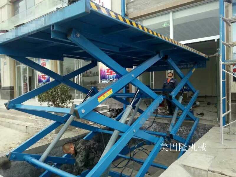 北海双跨式固定升降机厂家